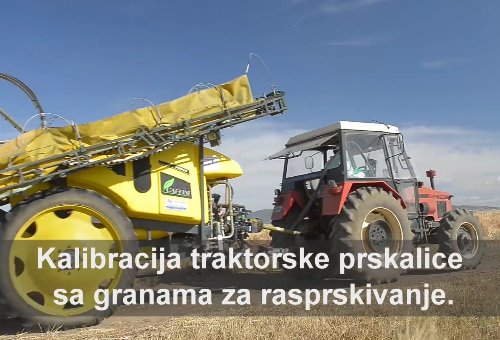 Kalibracija prskalica